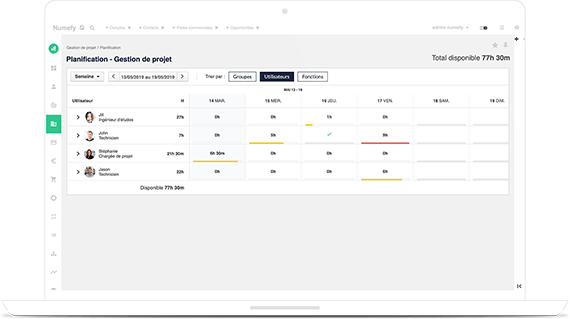 planification entreprise logiciel