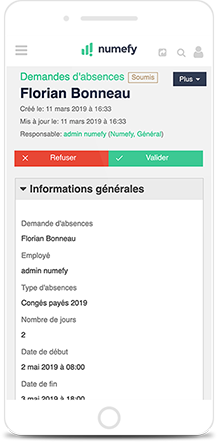 Gestion congés logiciel