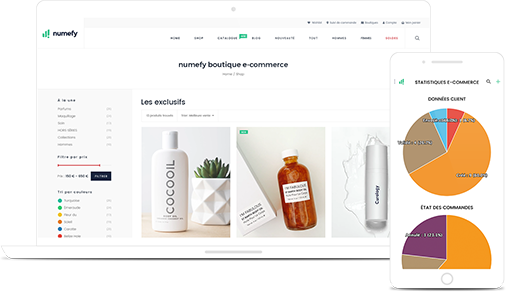 gestion ecommerce logiciel numefy