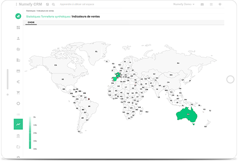 Aperçu interface Numefy tonnelier